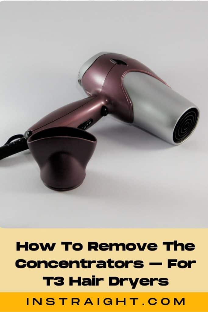 airdryer with concentrator removed